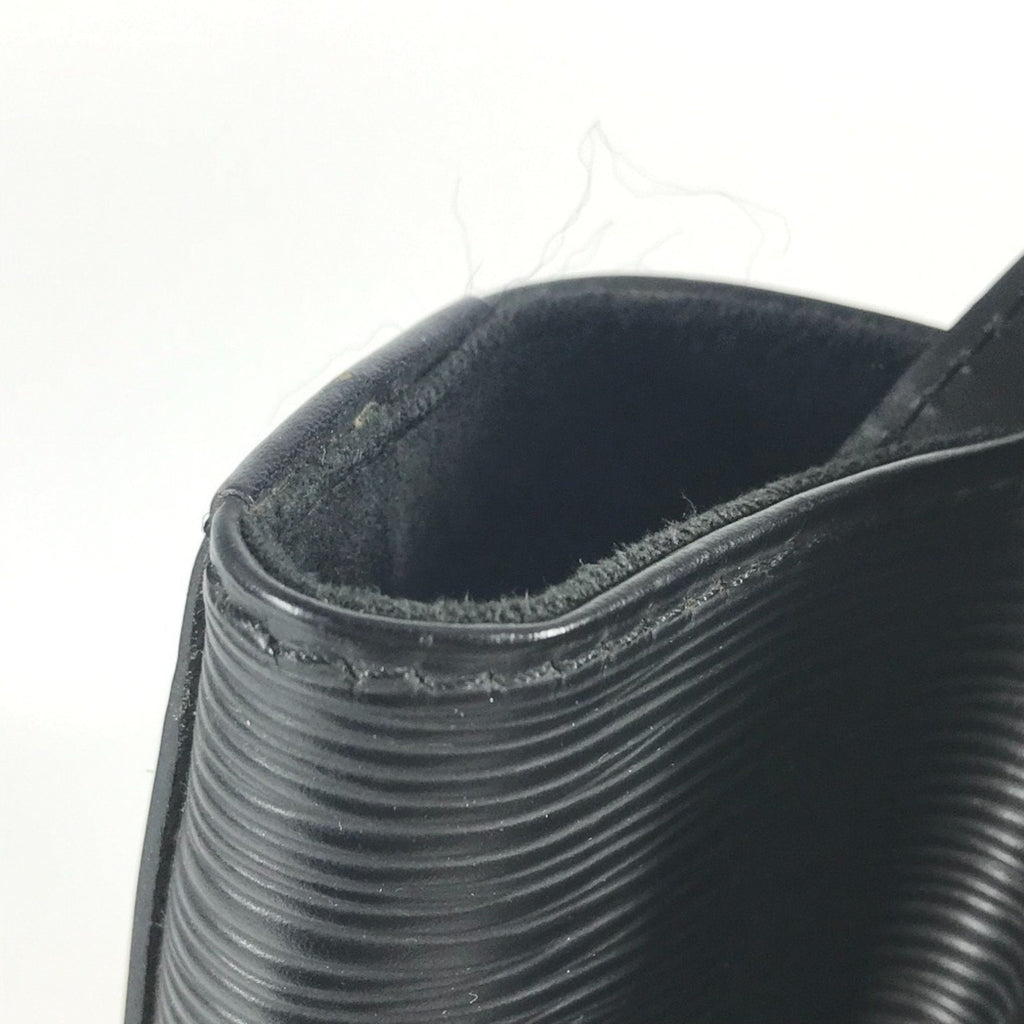 Louis Vuitton Black Noir Epi Leather Shoulder Bag