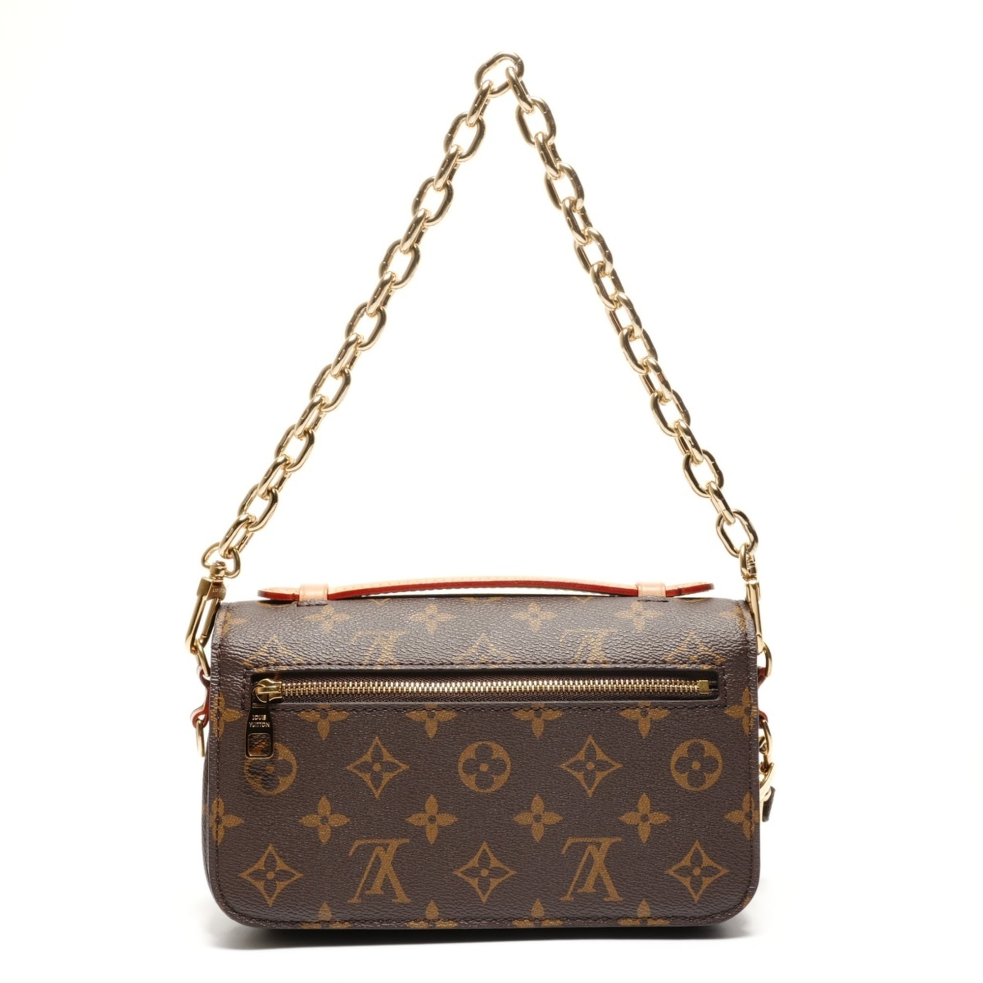 Louis Vuitton Brown Monogram Pochette Shoulder Bag