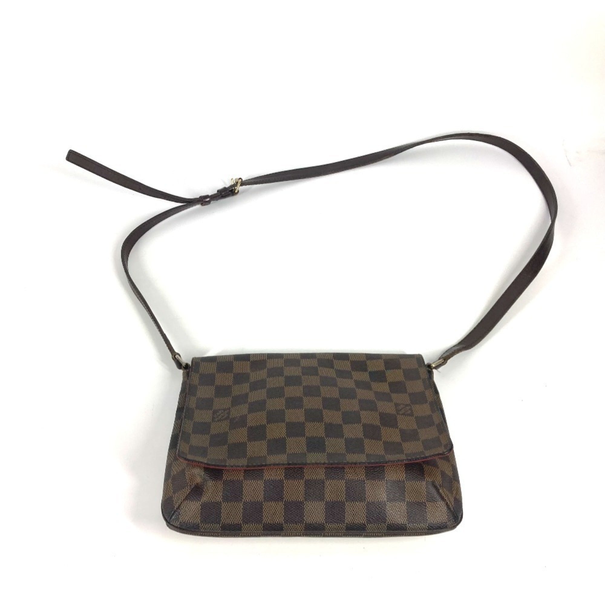 Louis Vuitton Brown Ebene Damier Canvas Pochette Shoulder Bag