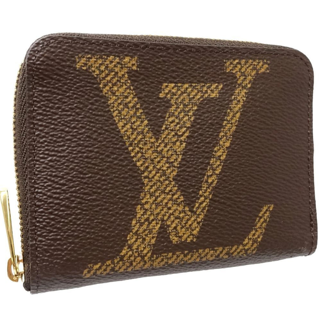 Louis Vuitton Brown Canvas Coin Purse/Coin Case