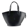Louis Vuitton Noir Epi Leather Handbag