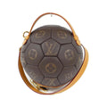 Louis Vuitton Brown Leather Handbag