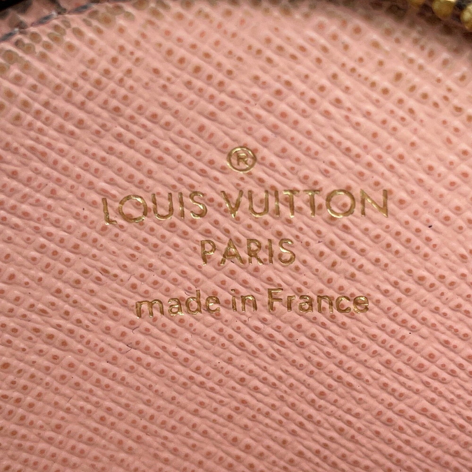 Louis Vuitton Brown Multi-Color Monogram Coin Purse/Coin Case
