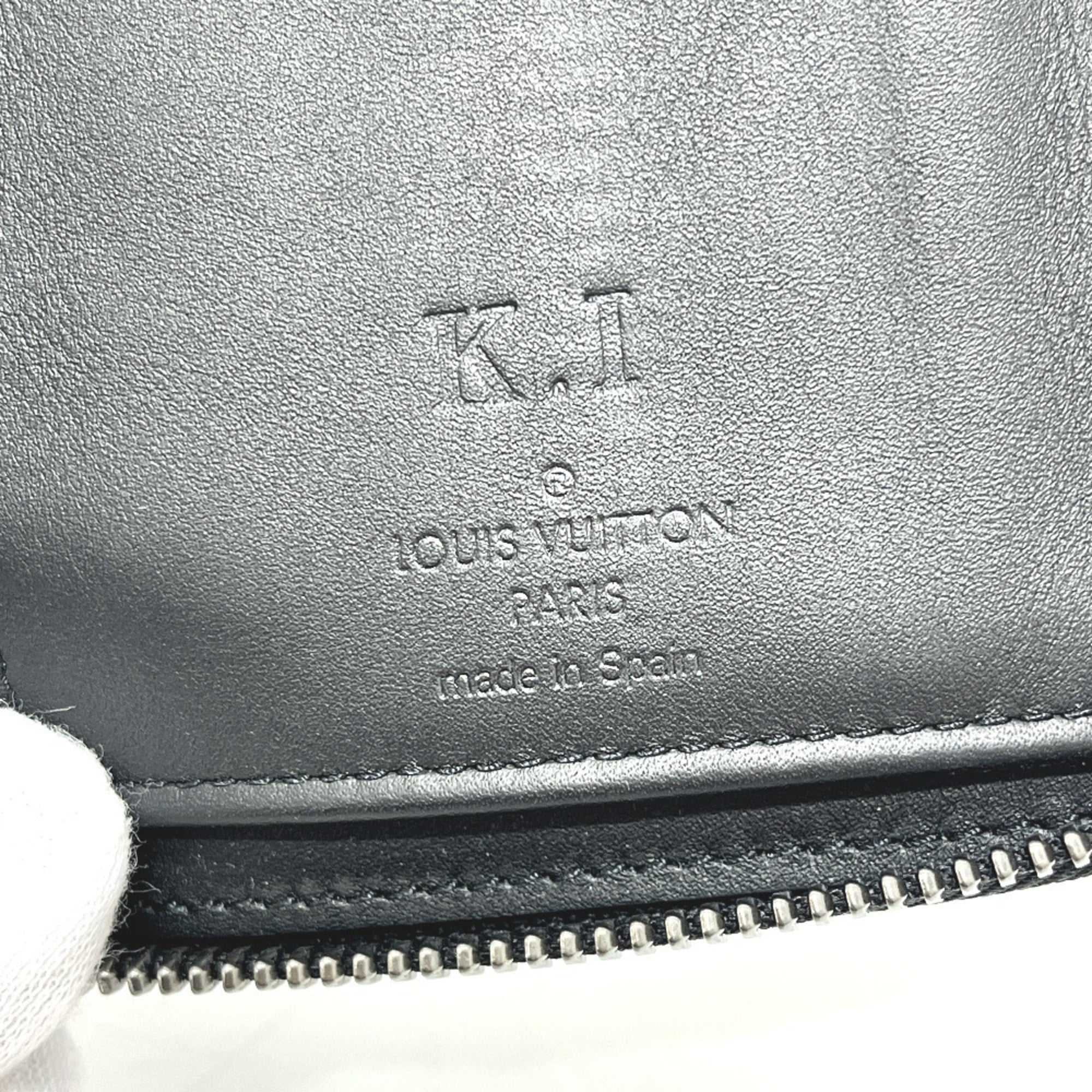 Louis Vuitton Black Damier Infini Long Wallet