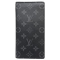 Louis Vuitton Black Monogram Eclipse Monogram Eclipse Long Wallet