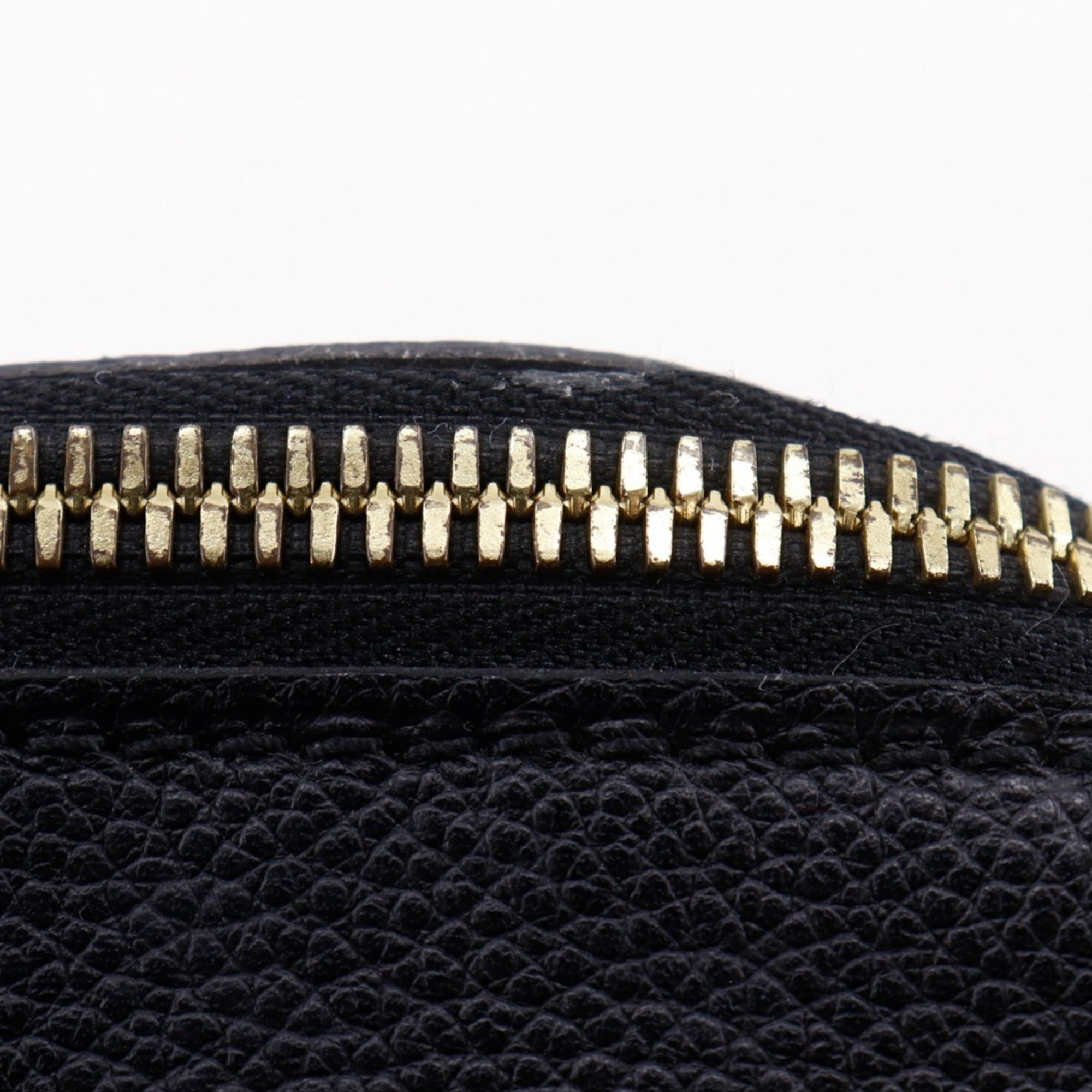 Louis Vuitton Black Noir Monogram Empreinte Handbag