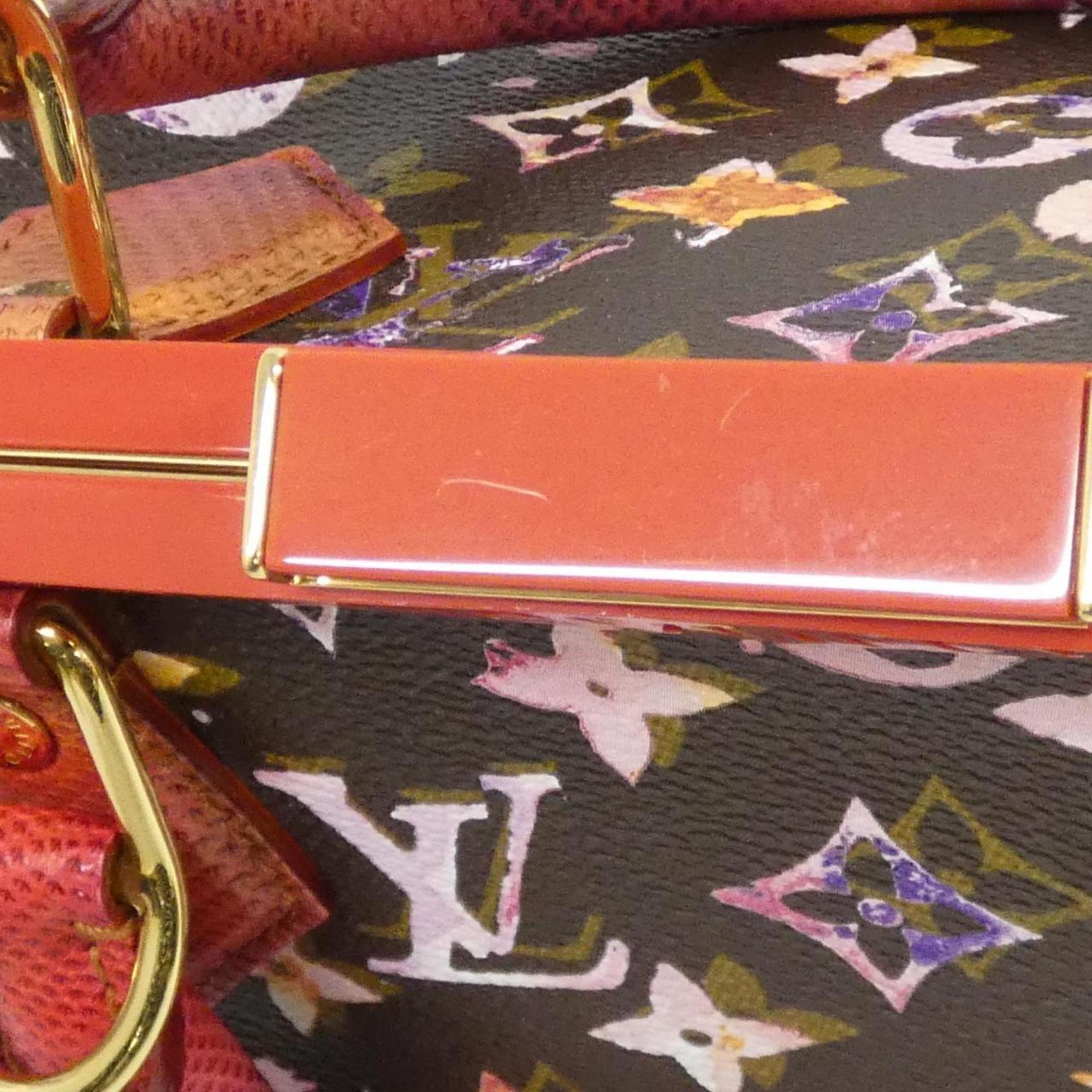 Louis Vuitton Monogram Watercolor Marron Coated Canvas Handbag