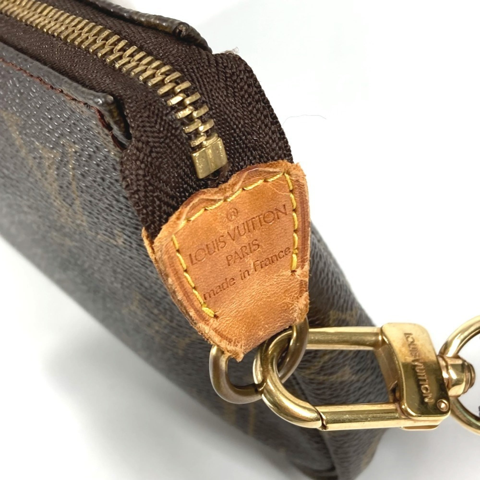 Louis Vuitton Brown Monogram Monogram Pochette Pouch Shoulder Bag