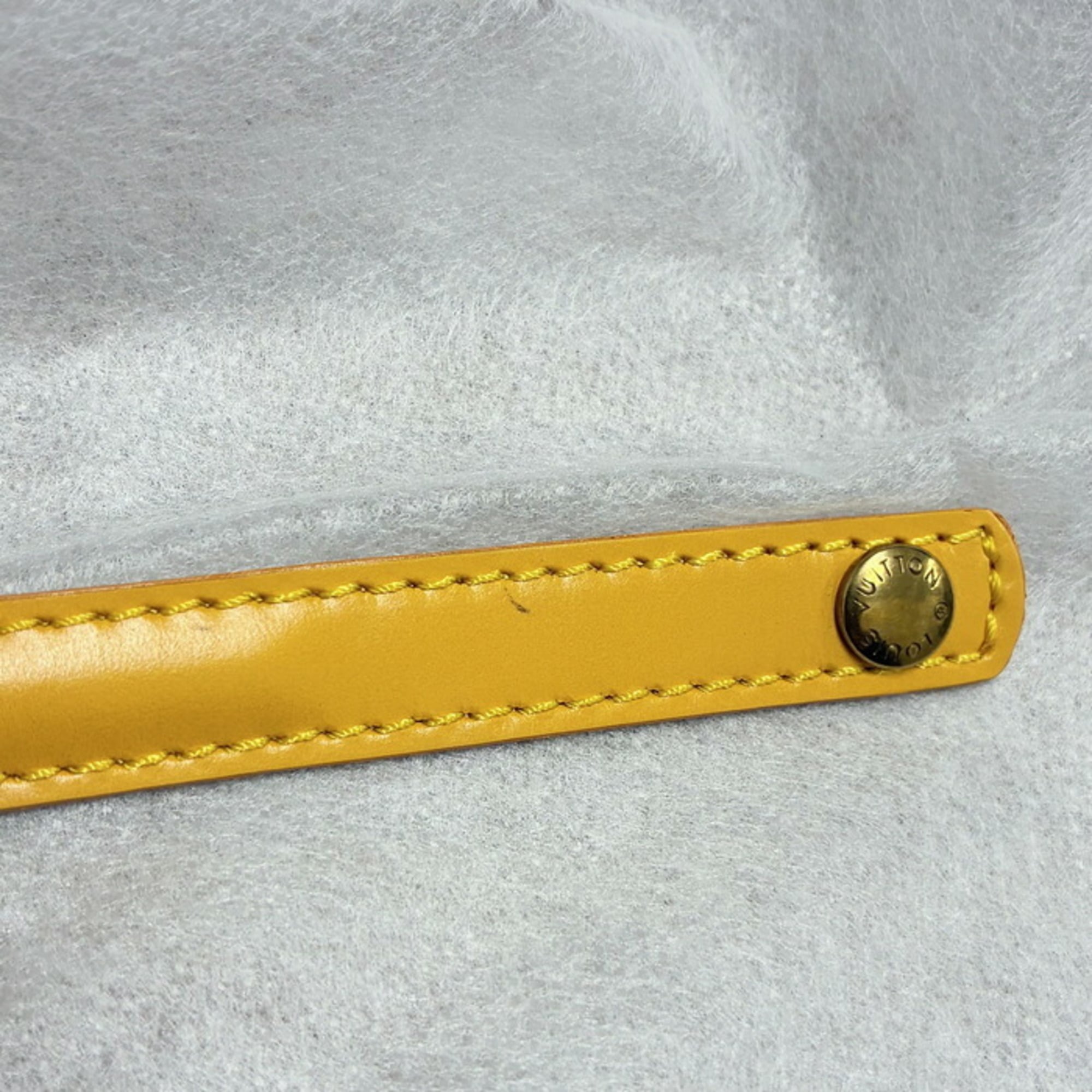 Louis Vuitton Yellow Epi Leather Pochette Shoulder Bag