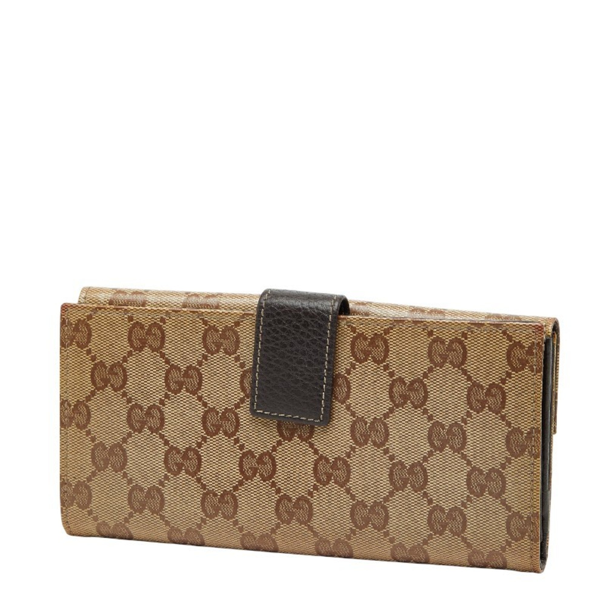 Gucci Beige Pvc Leather Coin Purse/Coin Case (Pre-Owned)