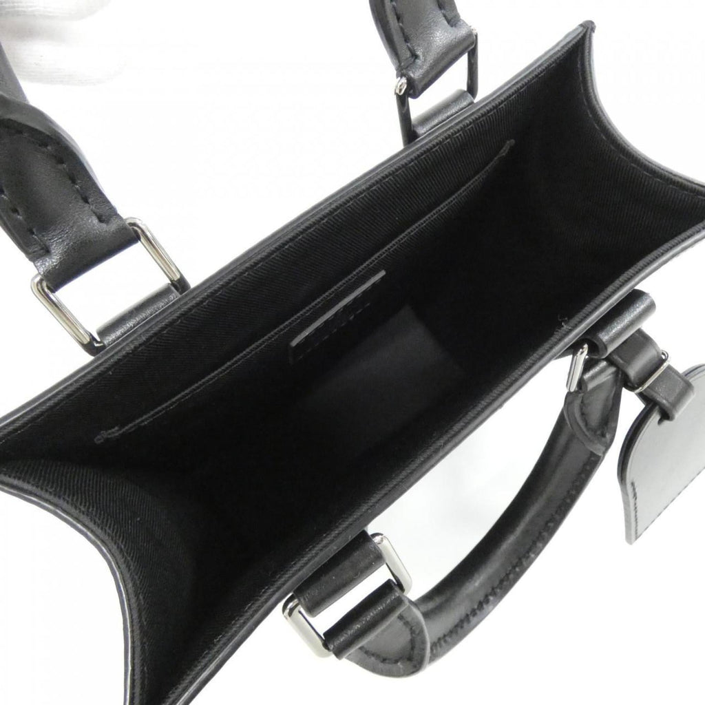 Louis Vuitton Black Coated Canvas Handbag