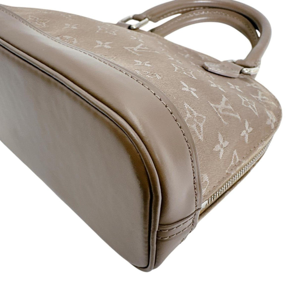 Louis Vuitton Beige Monogram Satin Pouch
