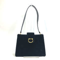 Celine Black Leather Shoulder Bag