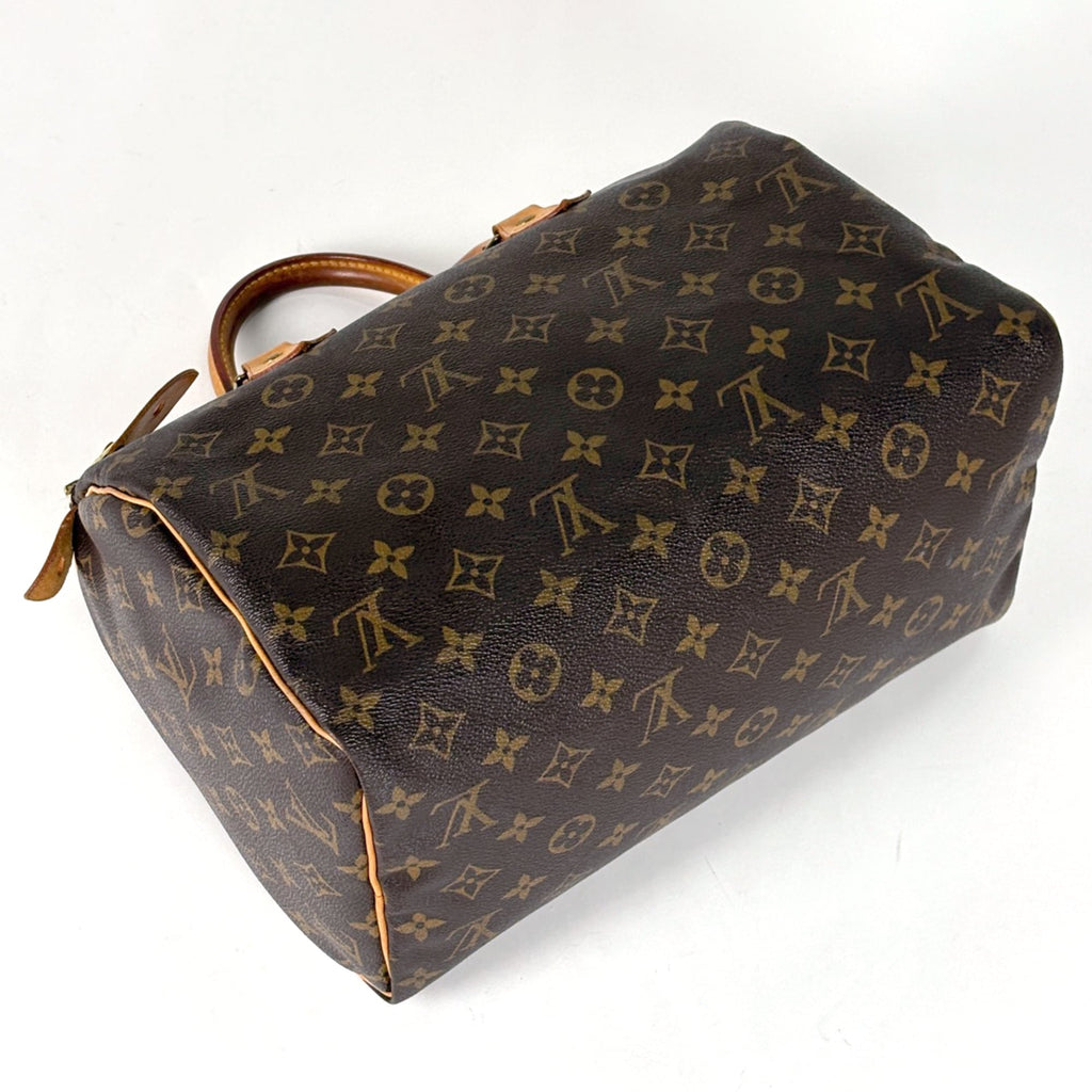 Louis Vuitton Brown Monogram Boston Bag Handbag