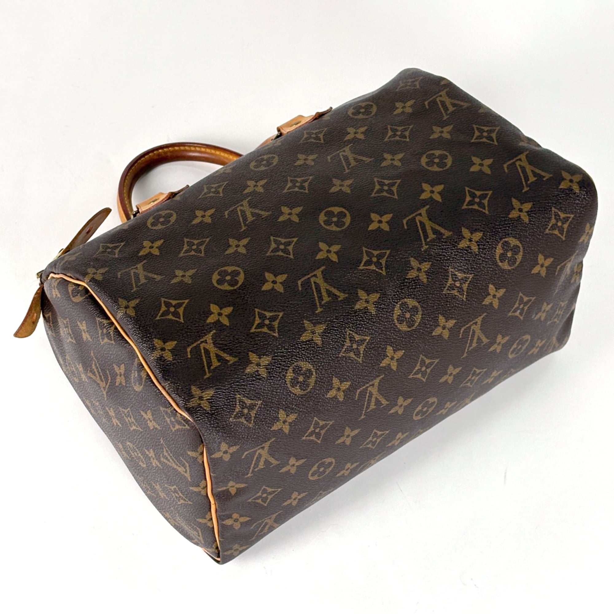 Louis Vuitton Brown Monogram Boston Bag Handbag