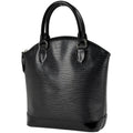 Louis Vuitton Black Noir Epi Leather Handbag