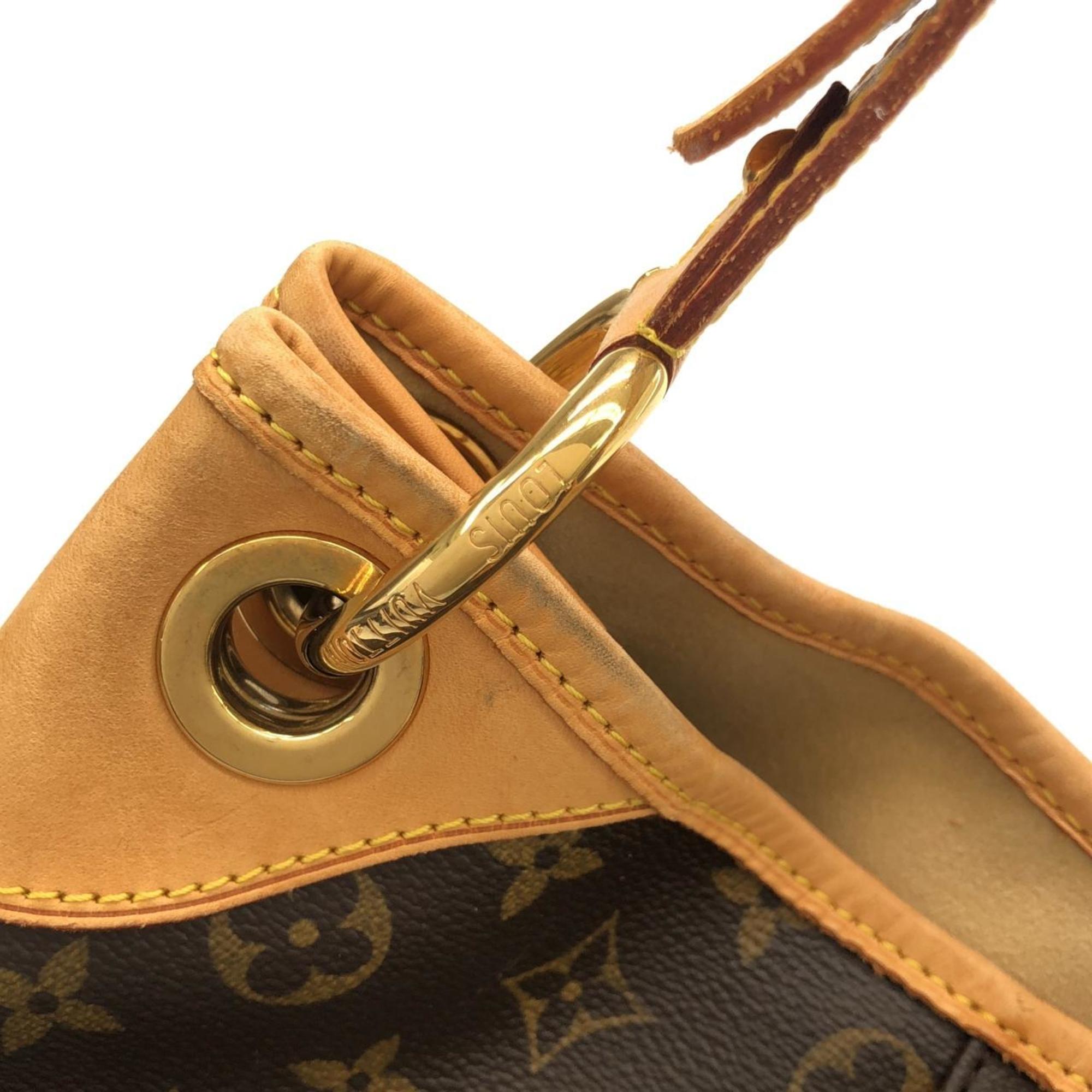 Louis Vuitton Monogram Marron Coated Canvas Shoulder Bag