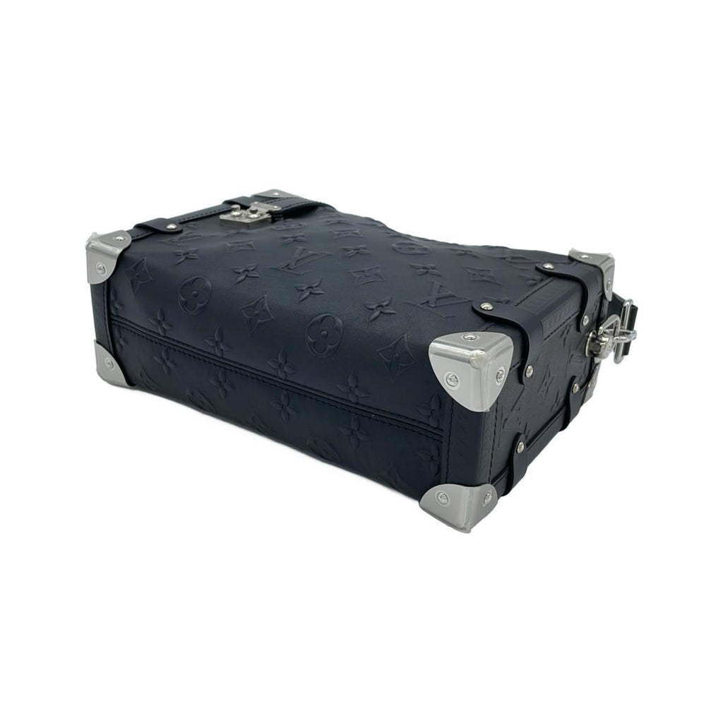 Louis Vuitton Black Leather Shoulder Bag