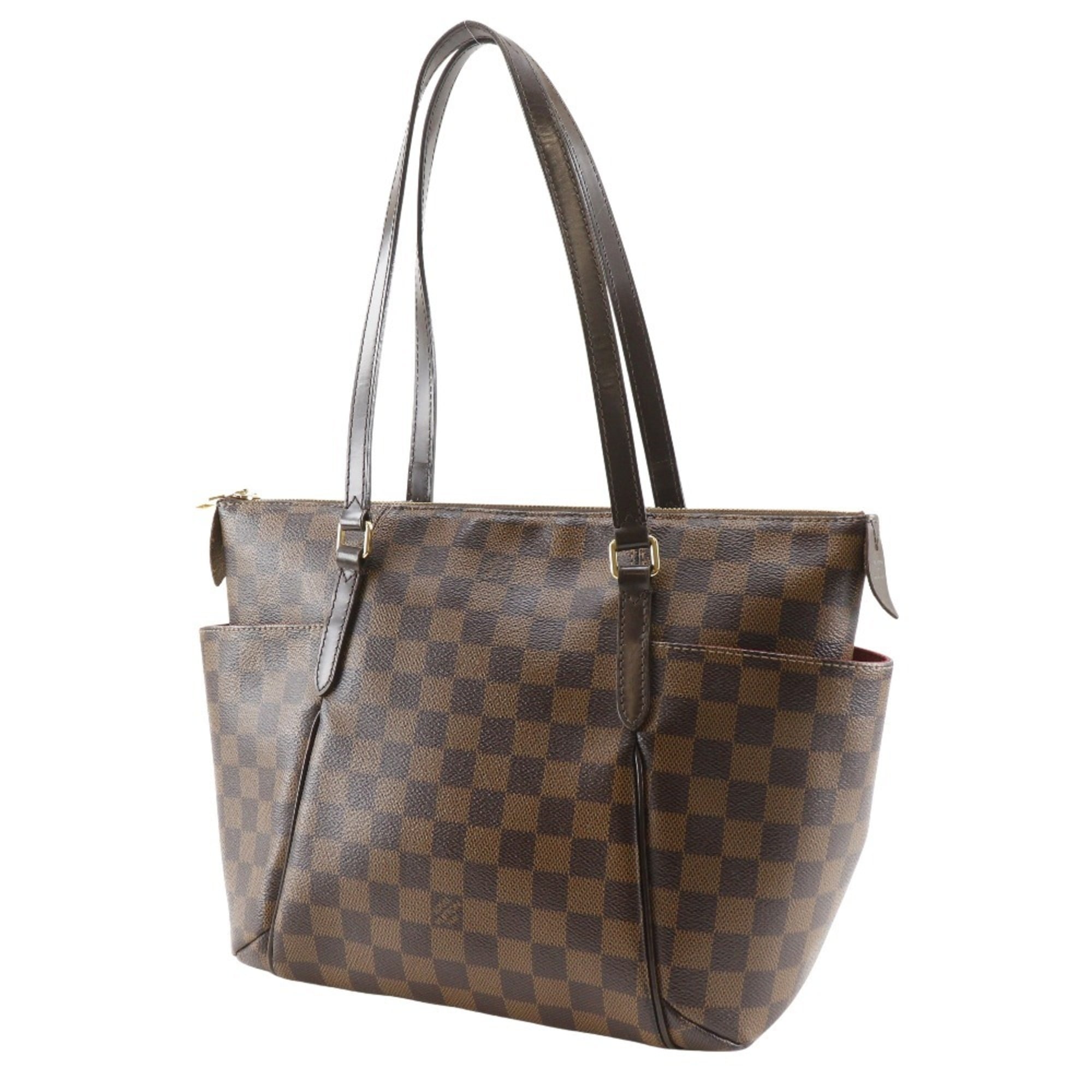 Louis Vuitton Damier Brown Damier Canvas Tote Bag
