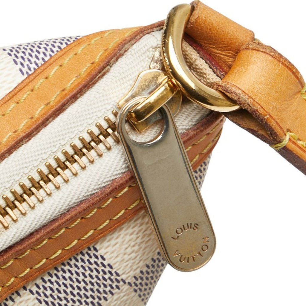 Louis Vuitton White Pvc Leather Shoulder Bag