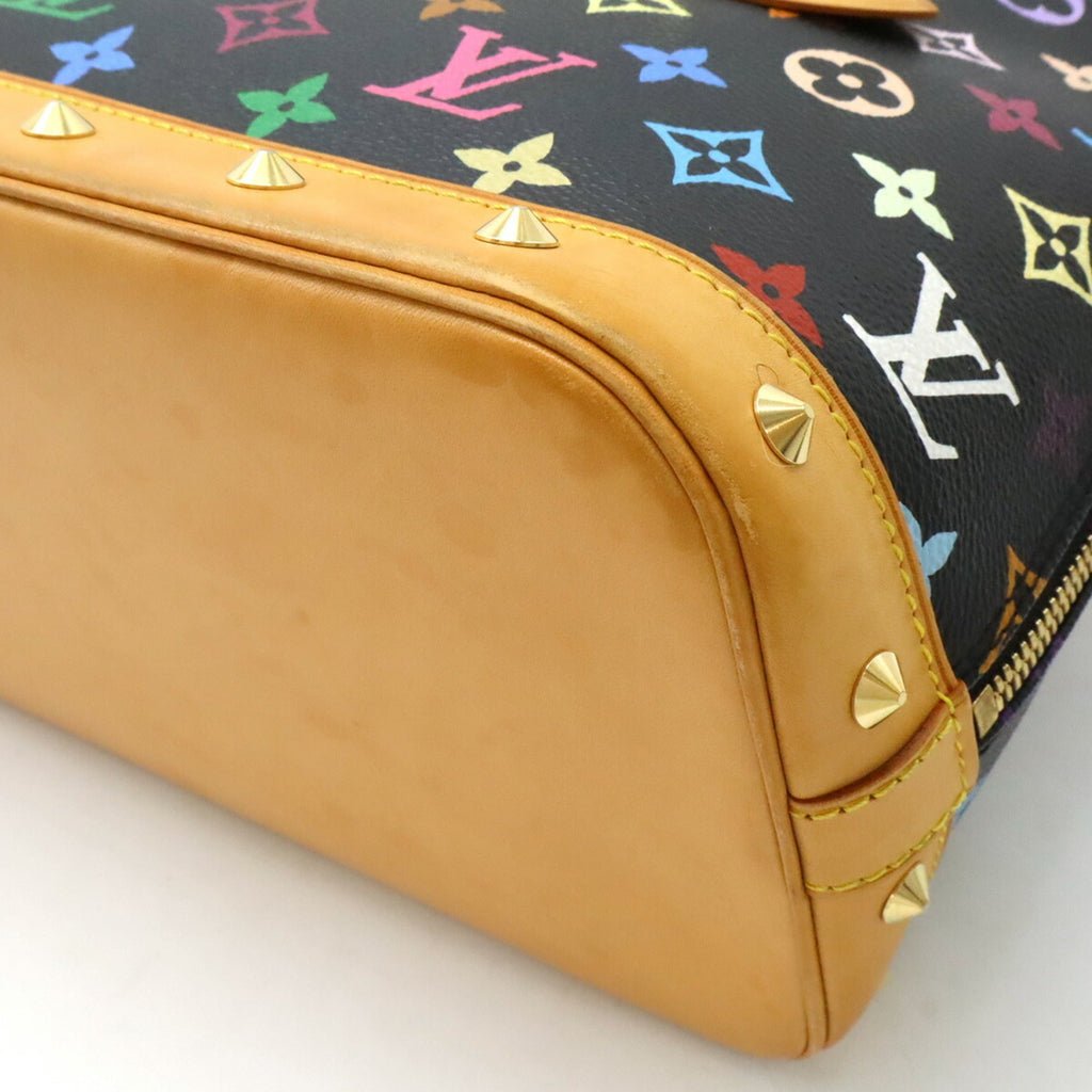 Louis Vuitton Black Multi-Color Noir Pvc Handbag
