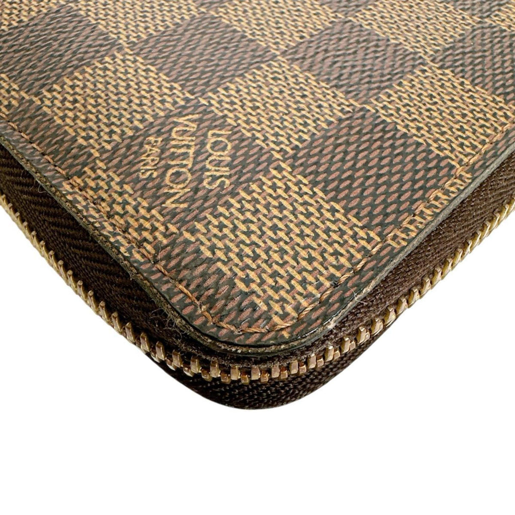 Louis Vuitton Brown Damier Canvas Damier Canvas Long Wallet