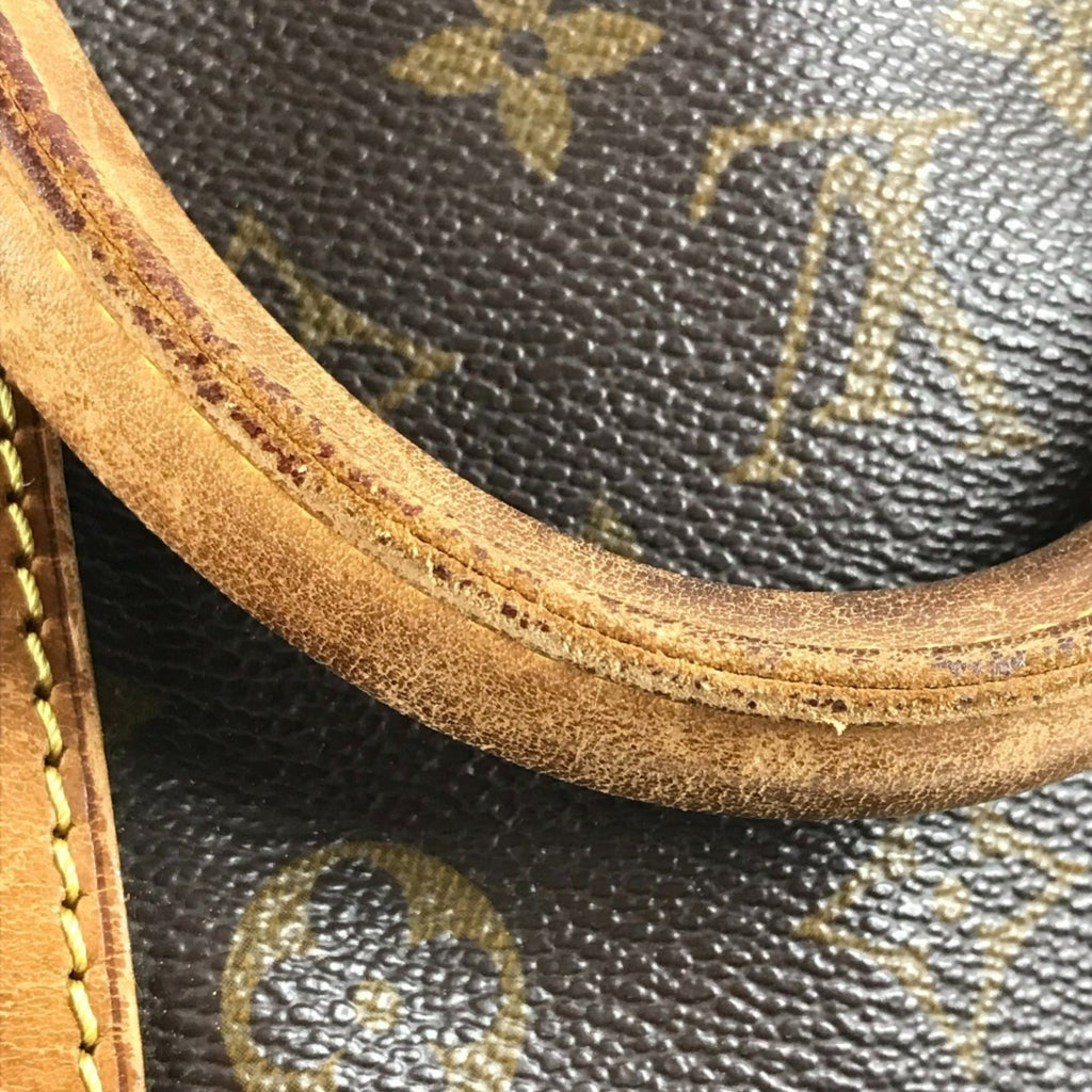 Louis Vuitton Brown Monogram Boston Bag Handbag Shoulder Bag