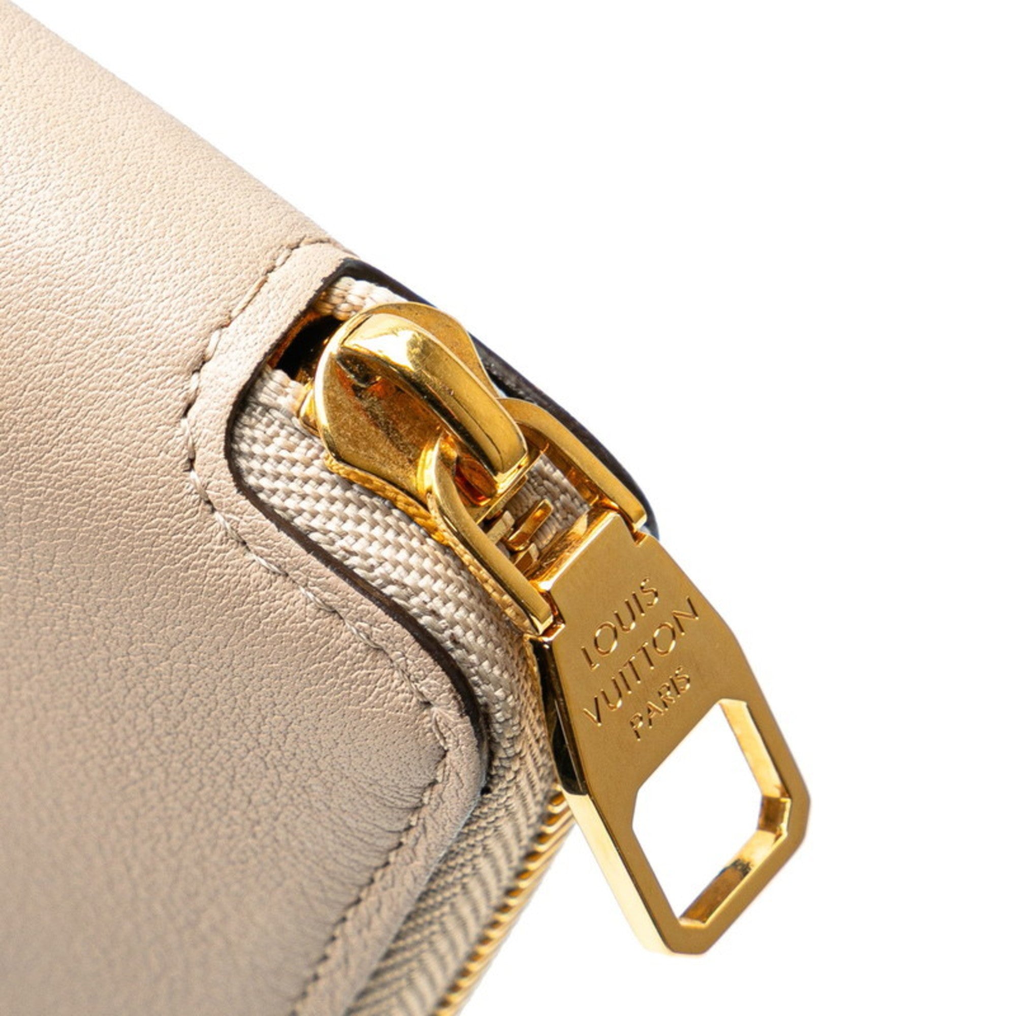 Louis Vuitton Brown Leather Long Wallet