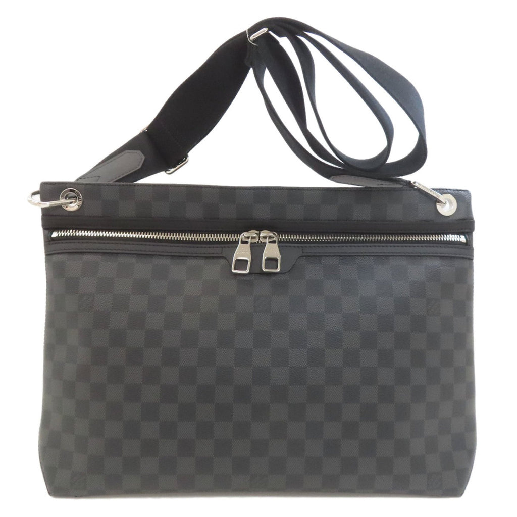 Louis Vuitton Black Damier Canvas Shoulder Bag