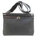 Louis Vuitton Black Damier Canvas Shoulder Bag