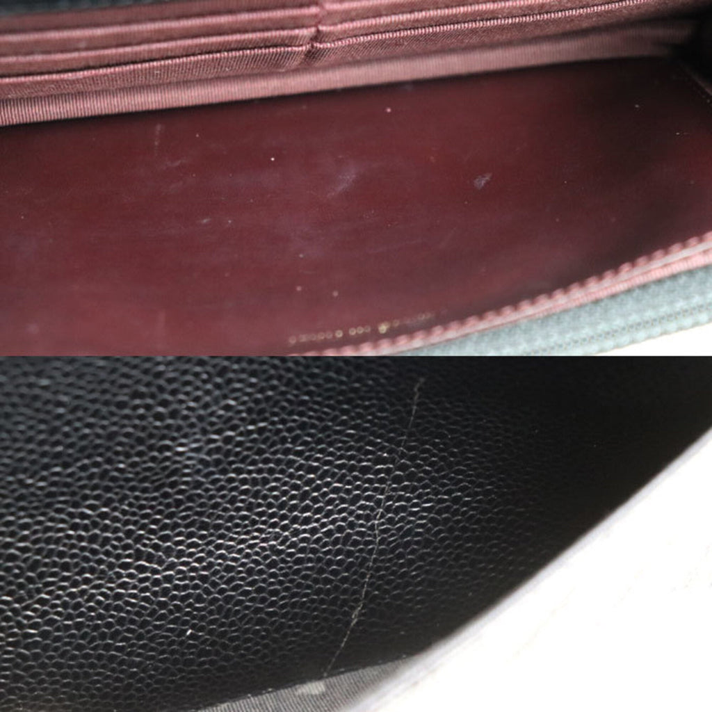 Chanel Black Leather Shoulder Bag