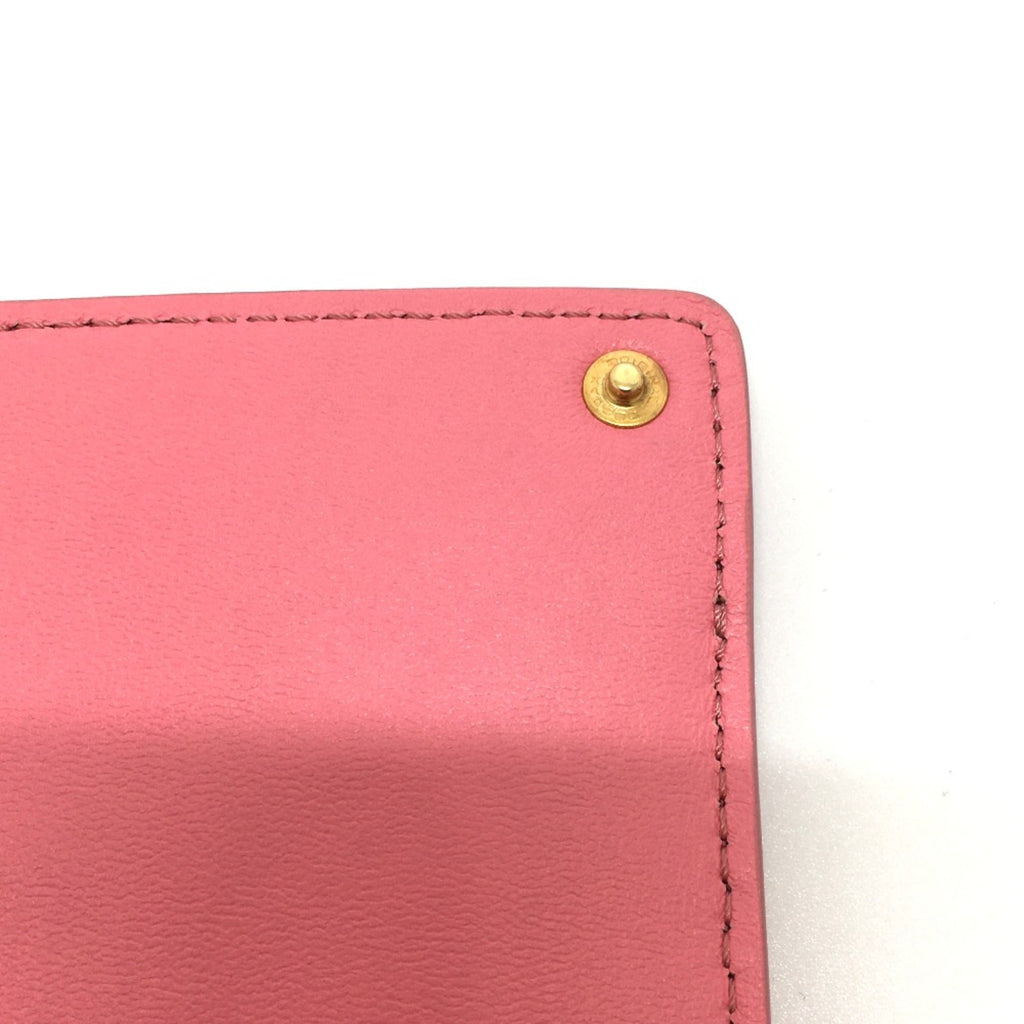 Fendi Pink Leather Pouch