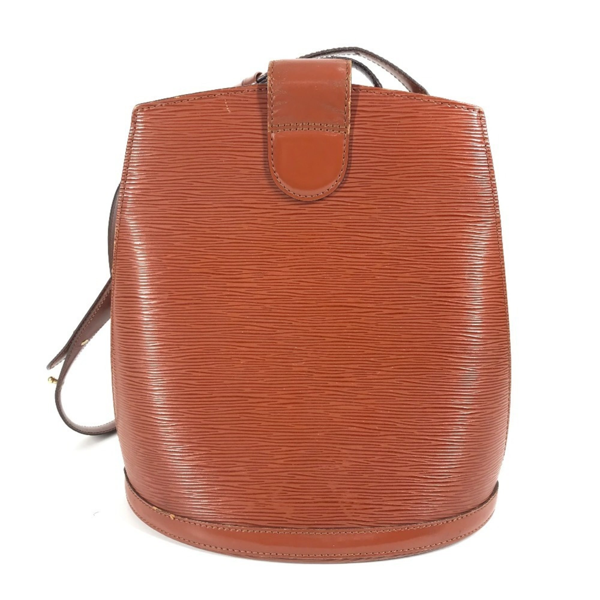 Louis Vuitton Brown Epi Leather Shoulder Bag