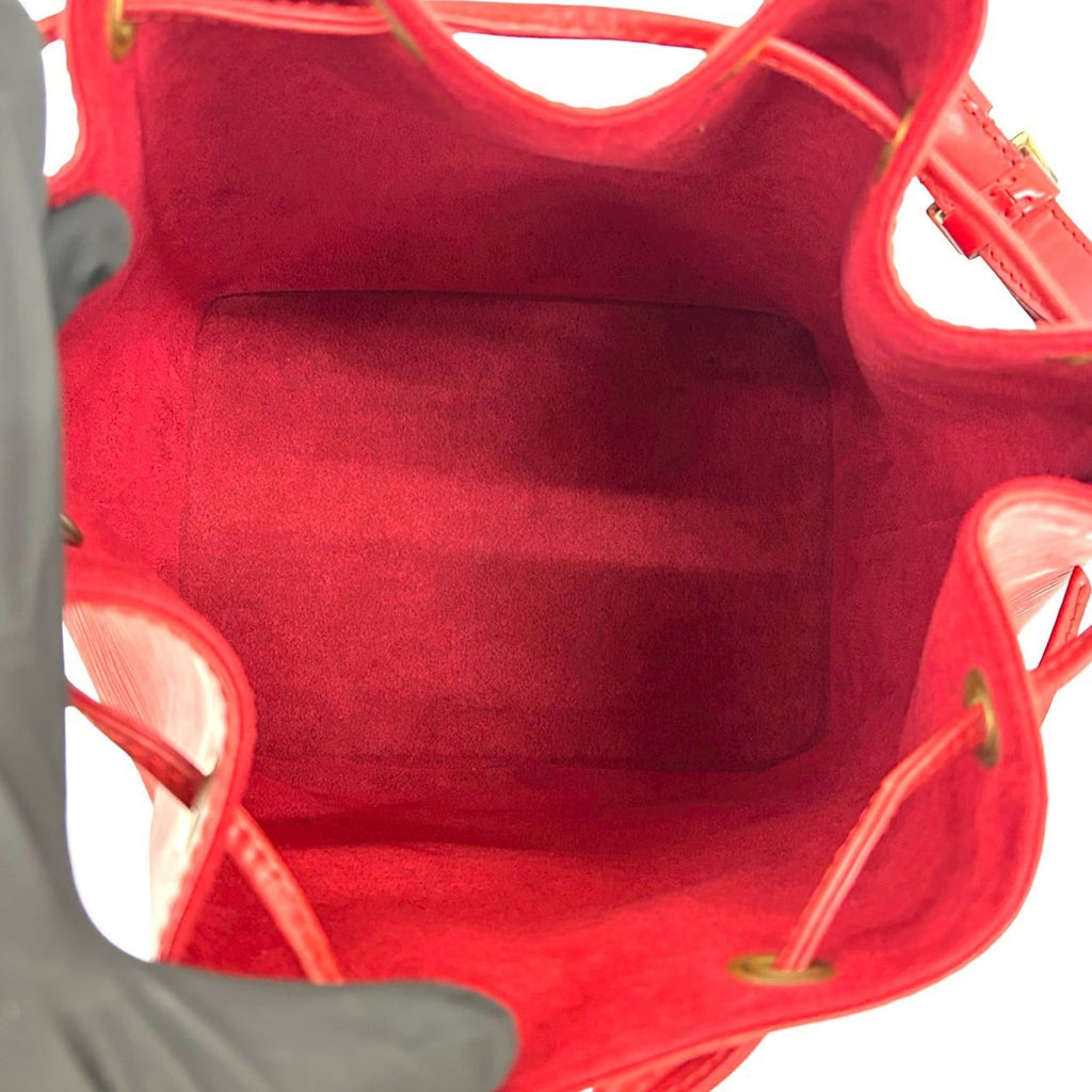 Louis Vuitton Red Color Epi Leather Shoulder Bag