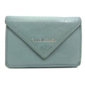 Balenciaga Light Blue Leather Wallet (Tri-Fold)