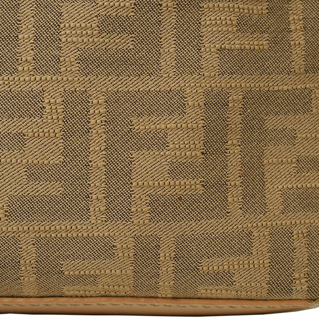 Fendi Selleria Pink Canvas Shoulder Bag