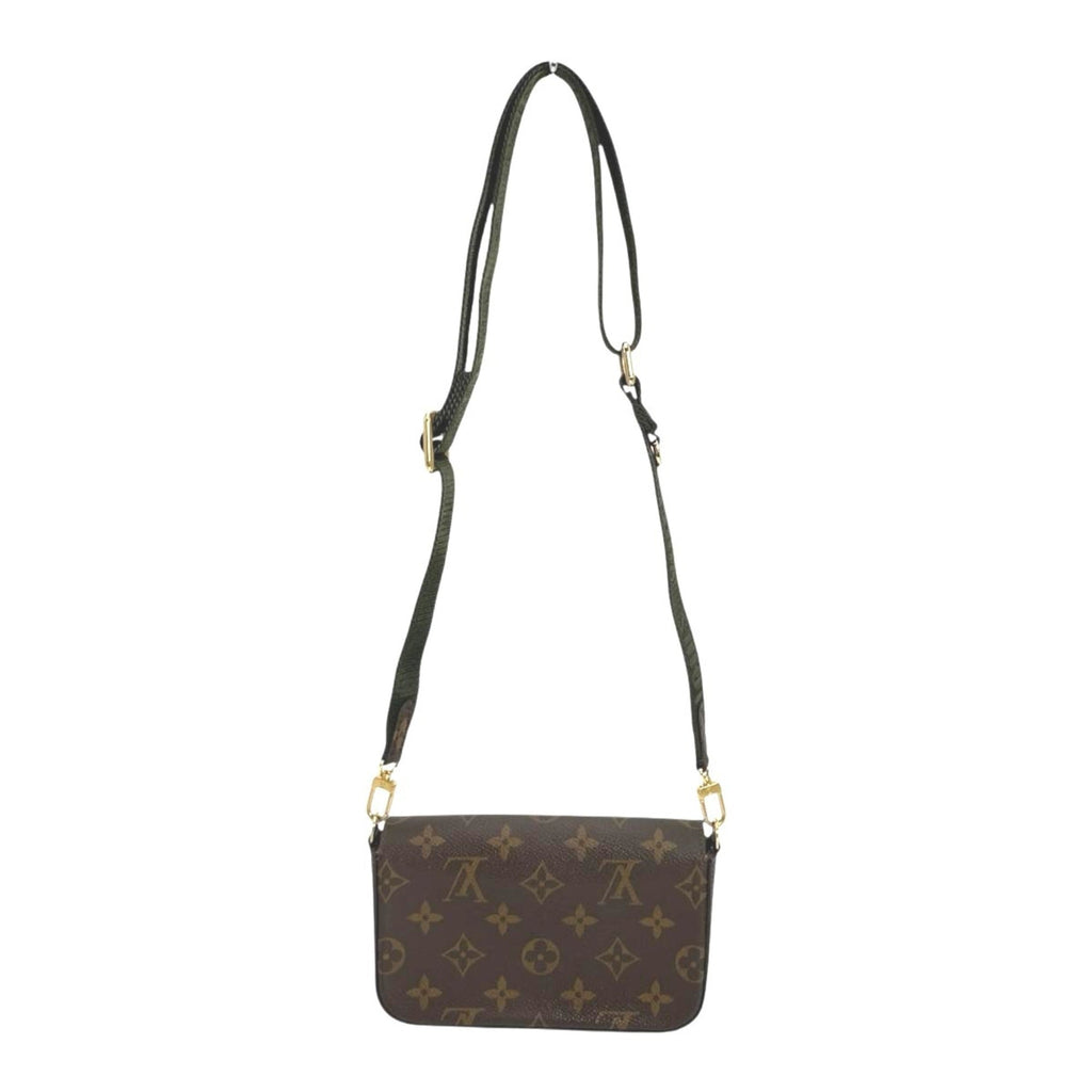 Louis Vuitton Brown Monogram Canvas Pochette Shoulder Bag