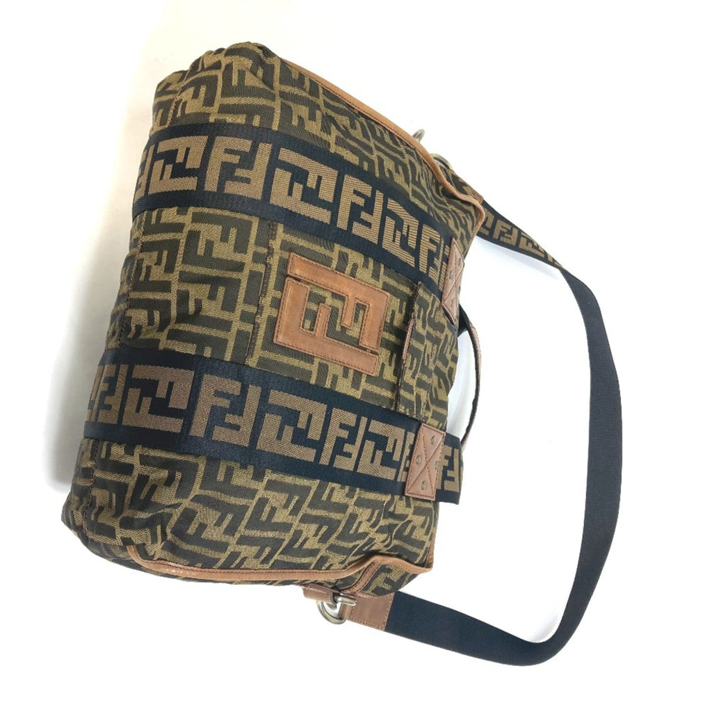 Fendi Brown Leather Tote Bag