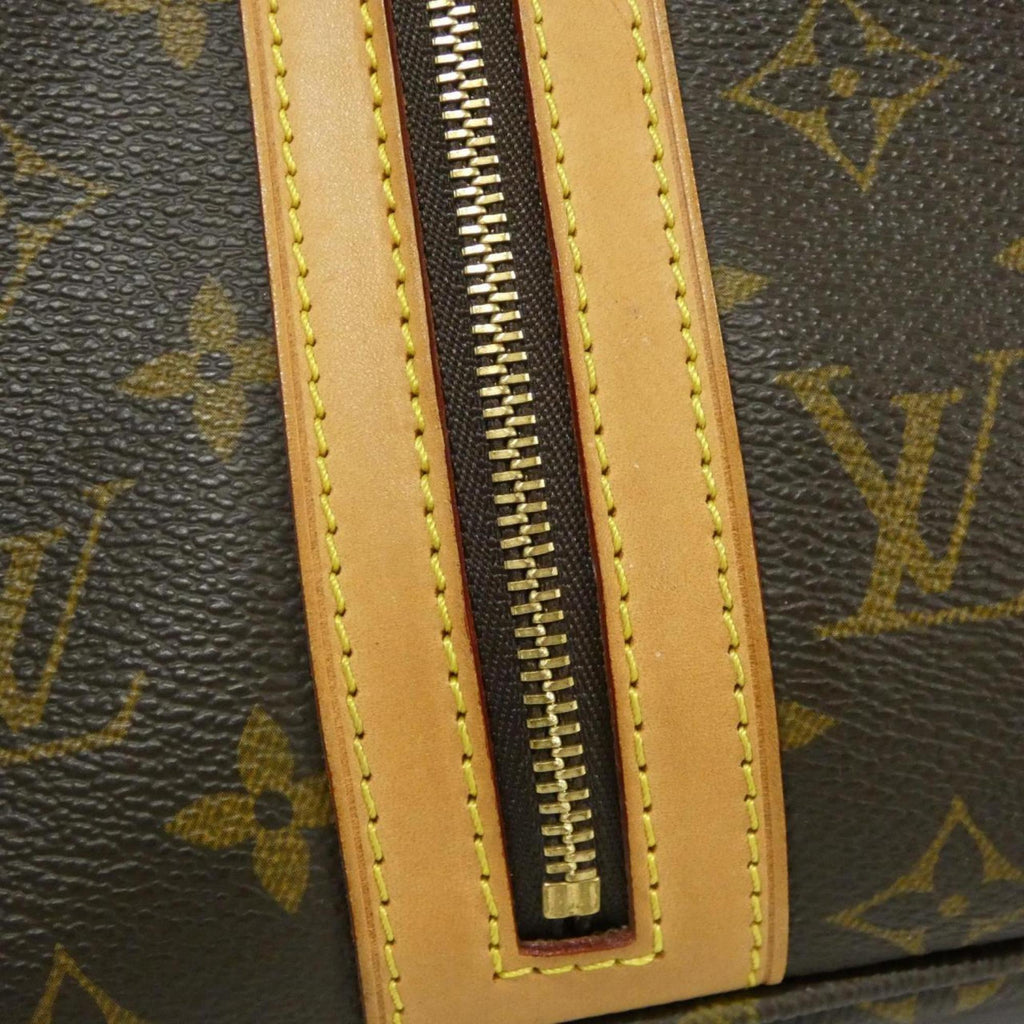 Louis Vuitton Brown Coated Canvas Handbag