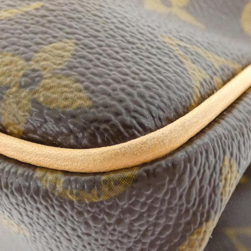 Louis Vuitton Brown Marron Coated Canvas Handbag