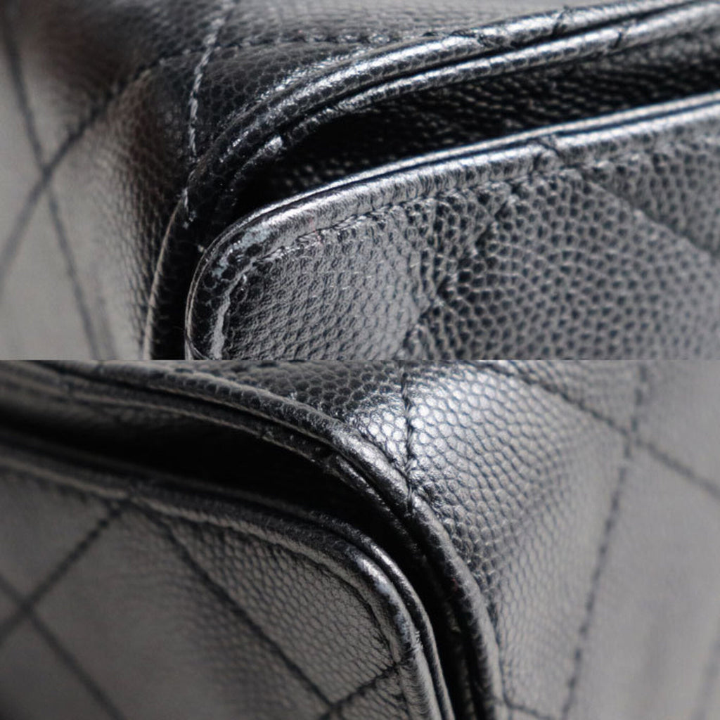 Chanel Black Leather Shoulder Bag