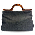 Chanel Navy Denim Handbag