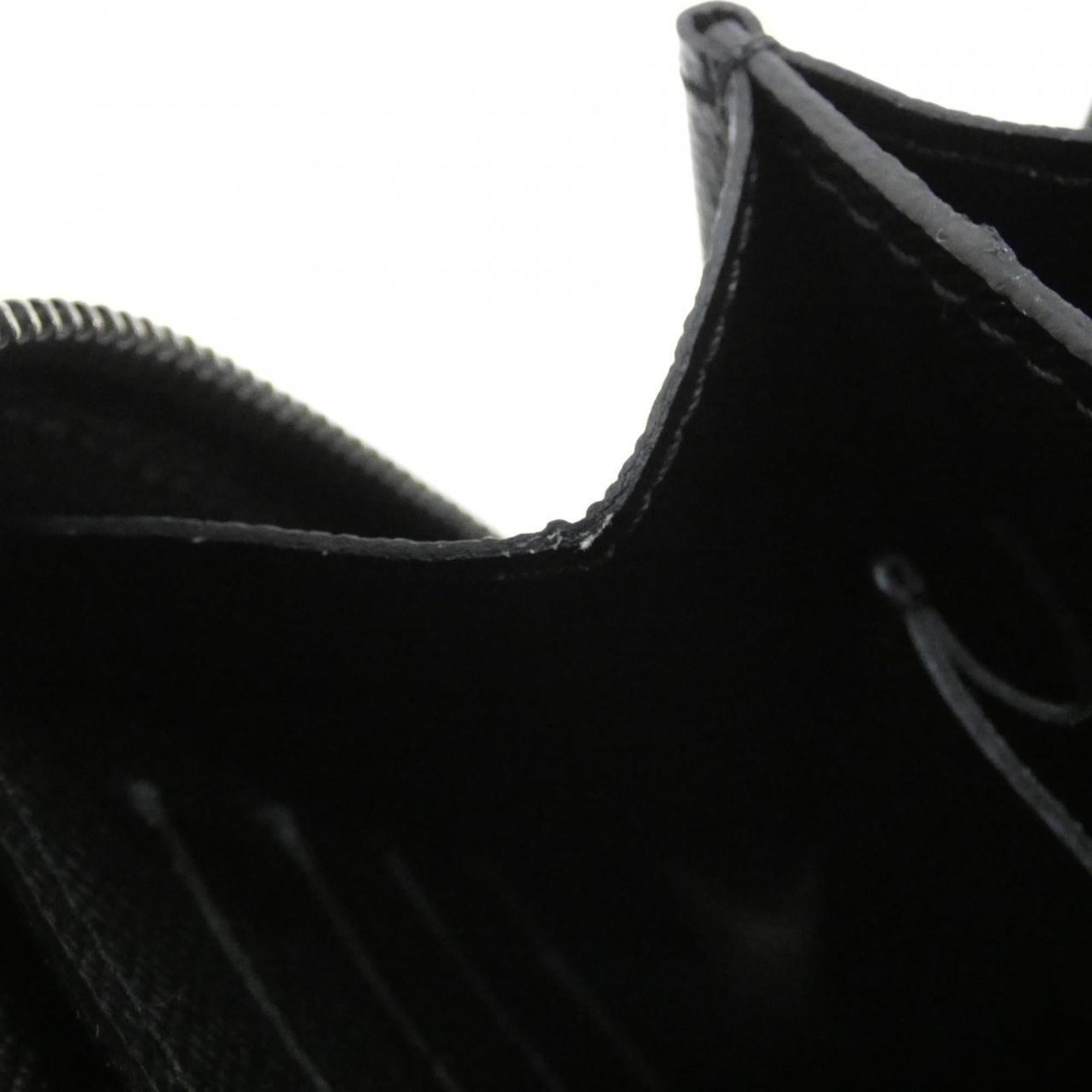 Louis Vuitton Black Coated Canvas Long Wallet