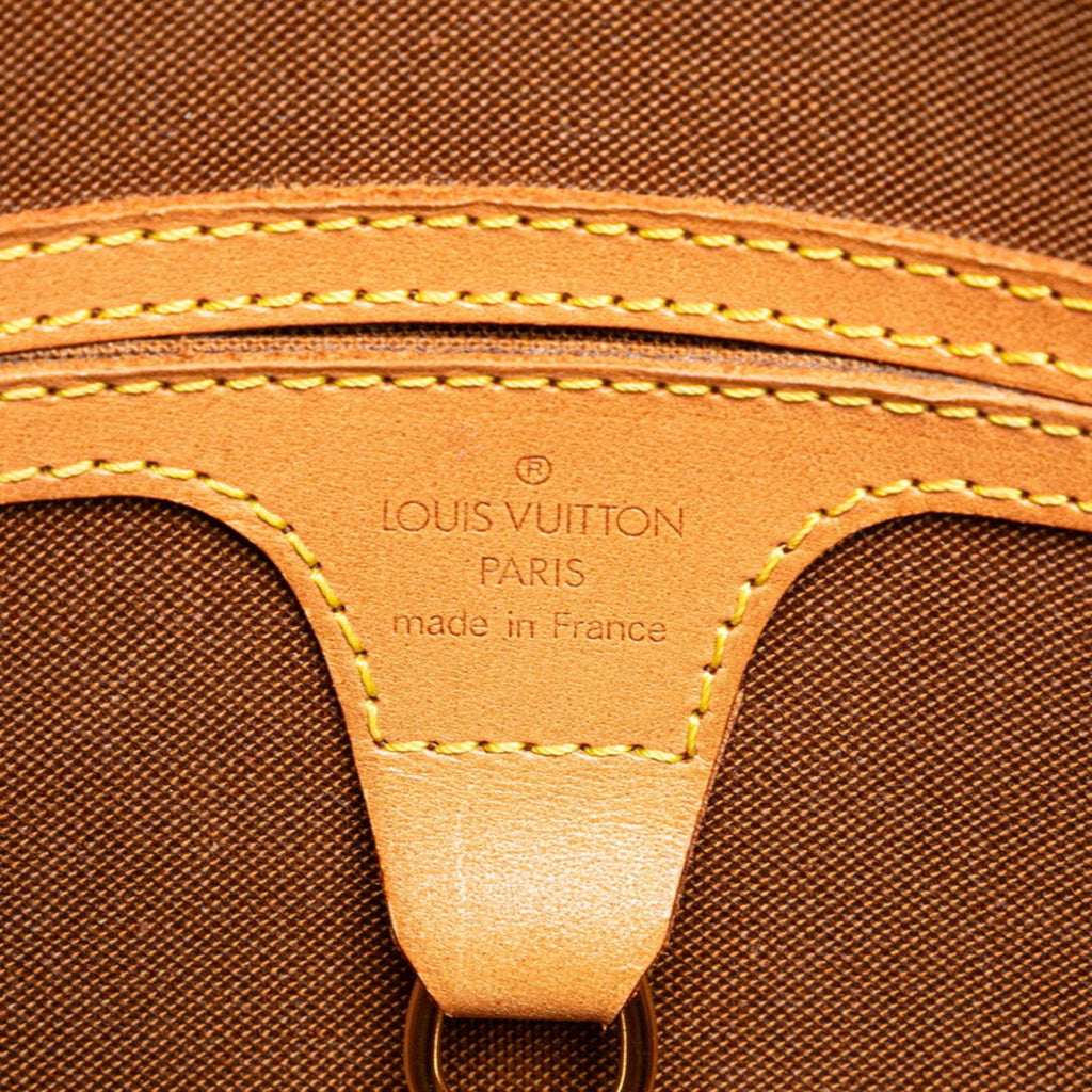 Louis Vuitton Monogram Brown Pvc Leather Handbag