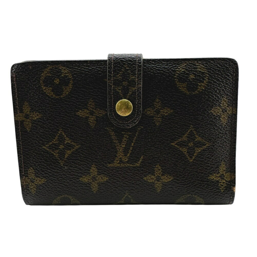 Louis Vuitton Monogram Brown Leather Wallet