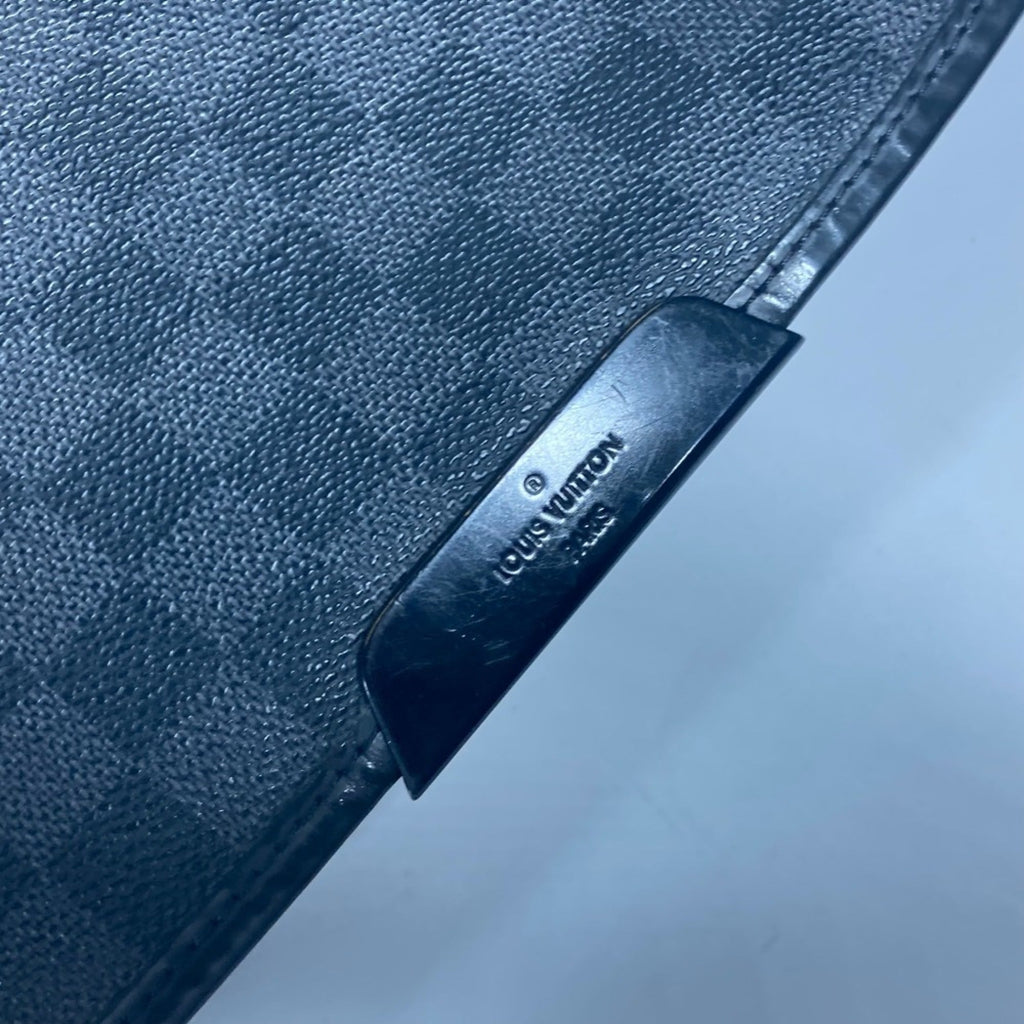 Louis Vuitton Black Damier Graphite Messenger Bag Shoulder Bag