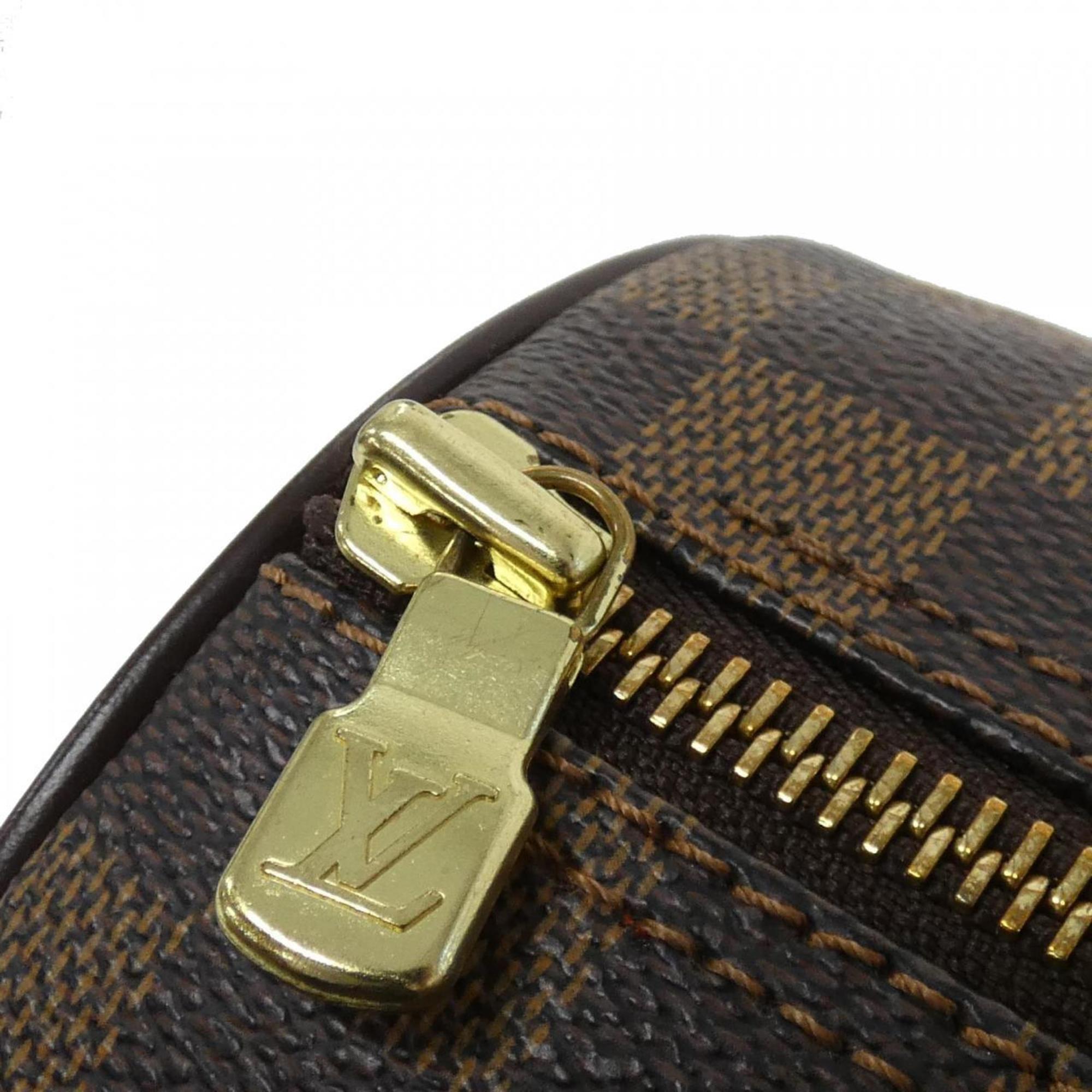 Louis Vuitton Ebene Coated Canvas Handbag