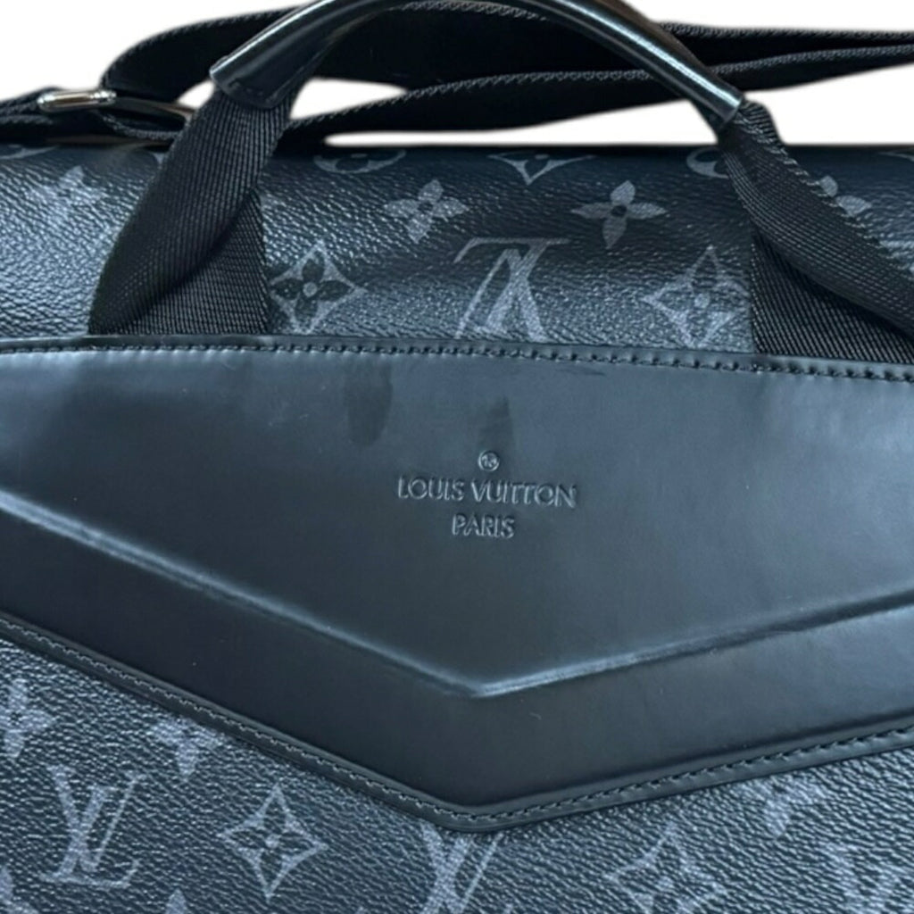 Louis Vuitton Black Gray Monogram Eclipse Shoulder Bag