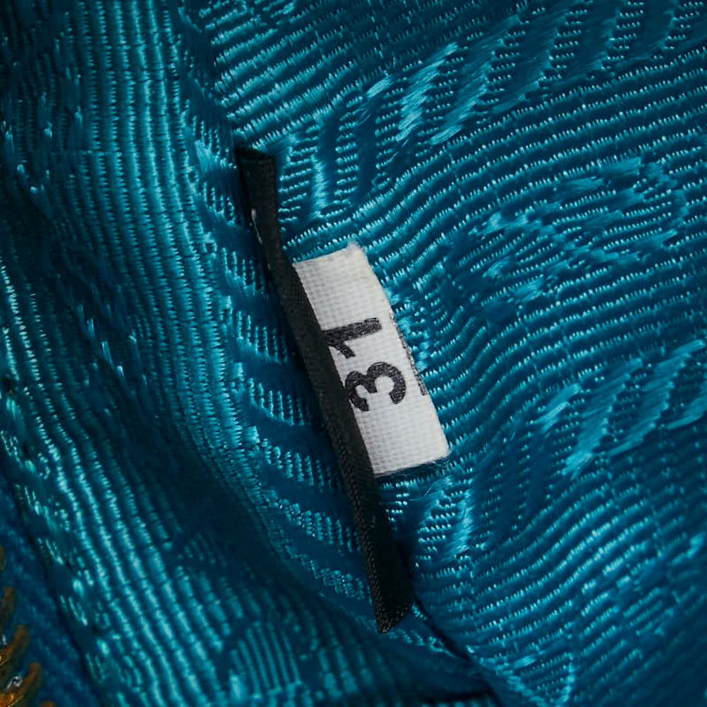 Prada Blue Leather Shoulder Bag