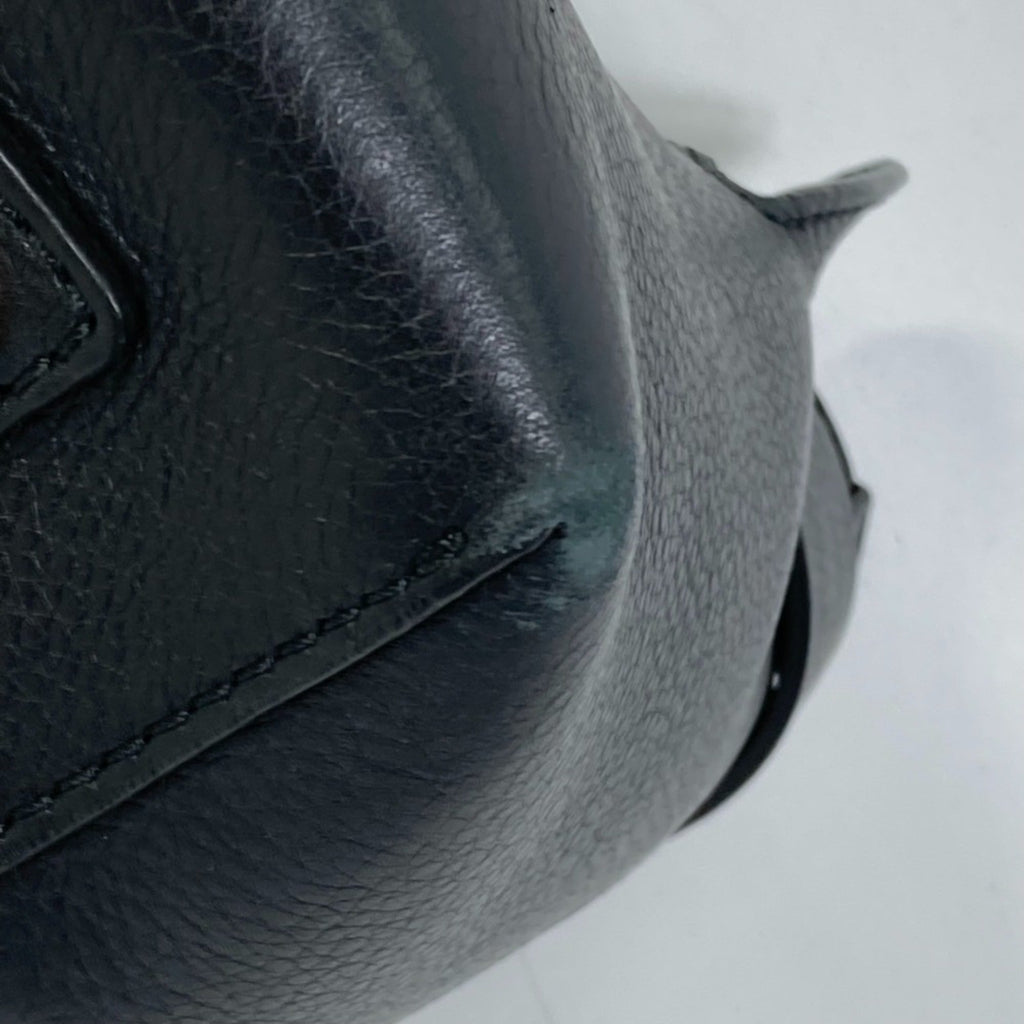 Burberry Black Leather Shoulder Bag